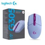 Logitech G305 Lightspeed - Ratón - óptico - 6 botones - inalámbrico - 2.4 GHz - receptor inalámbrico USB - lila