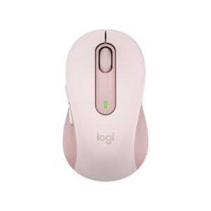 Logitech Signature M650 - Ratón - manos pequeñas - diestro y zurdo - inalámbrico - 2.4 GHz Bluetooth - receptor de USB Logitech Logi Bolt - rosa