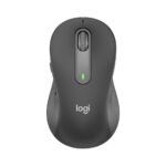 Logitech Signature M650 L - Ratón - tamaño completo - diestro - inalámbrico - 2.4 GHz Bluetooth - receptor de USB Logitech Logi Bolt - grafito