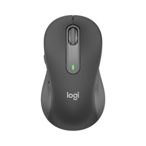 Logitech Signature M650 L - Ratón - tamaño completo - diestro - inalámbrico - 2.4 GHz Bluetooth - receptor de USB Logitech Logi Bolt - grafito