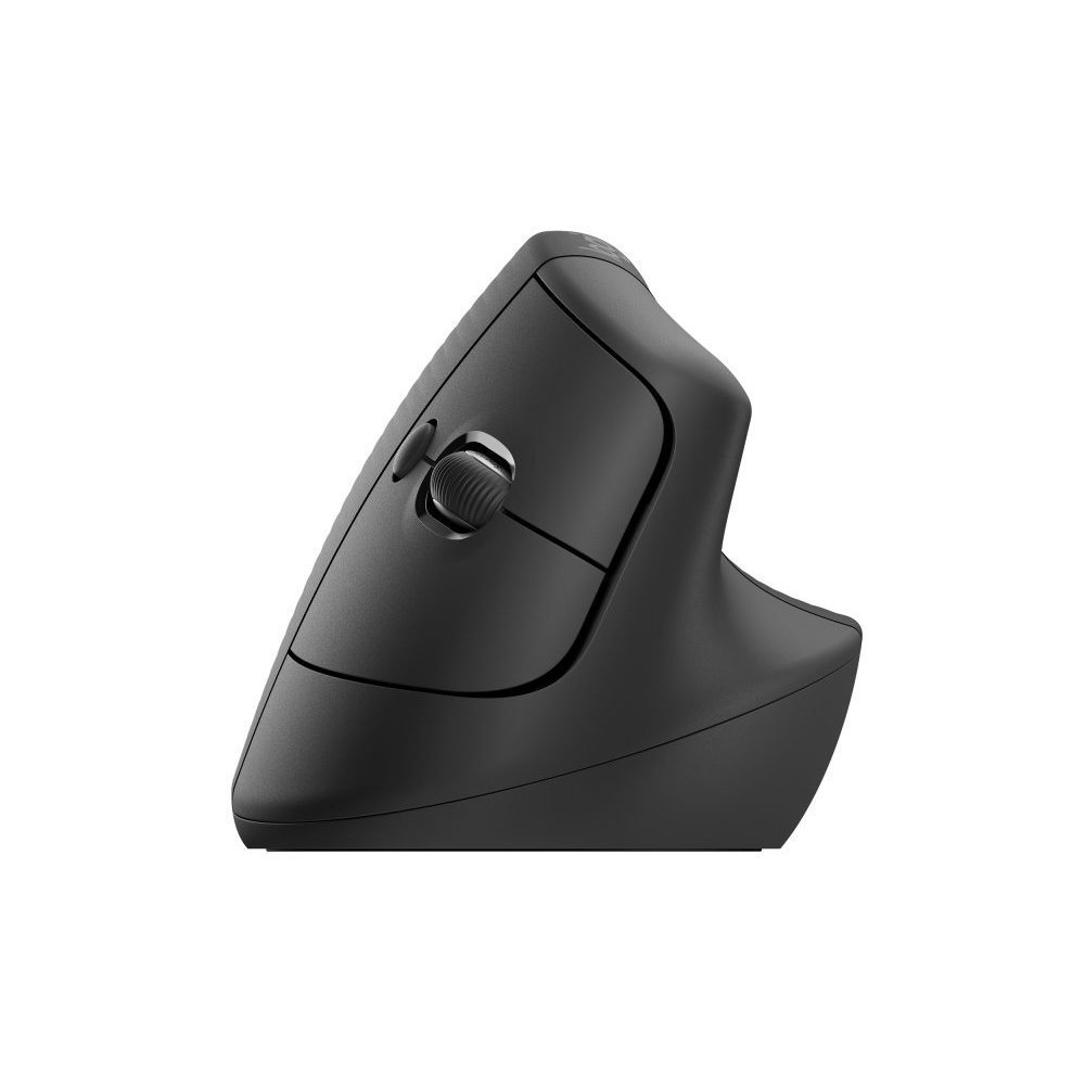 Logitech Lift Vertical Ergonomic Mouse - Ratón vertical - ergonómico - 6 botones - inalámbrico - 2.4 GHz Bluetooth - receptor de USB Logitech Logi Bolt - grafito - Imagen 7