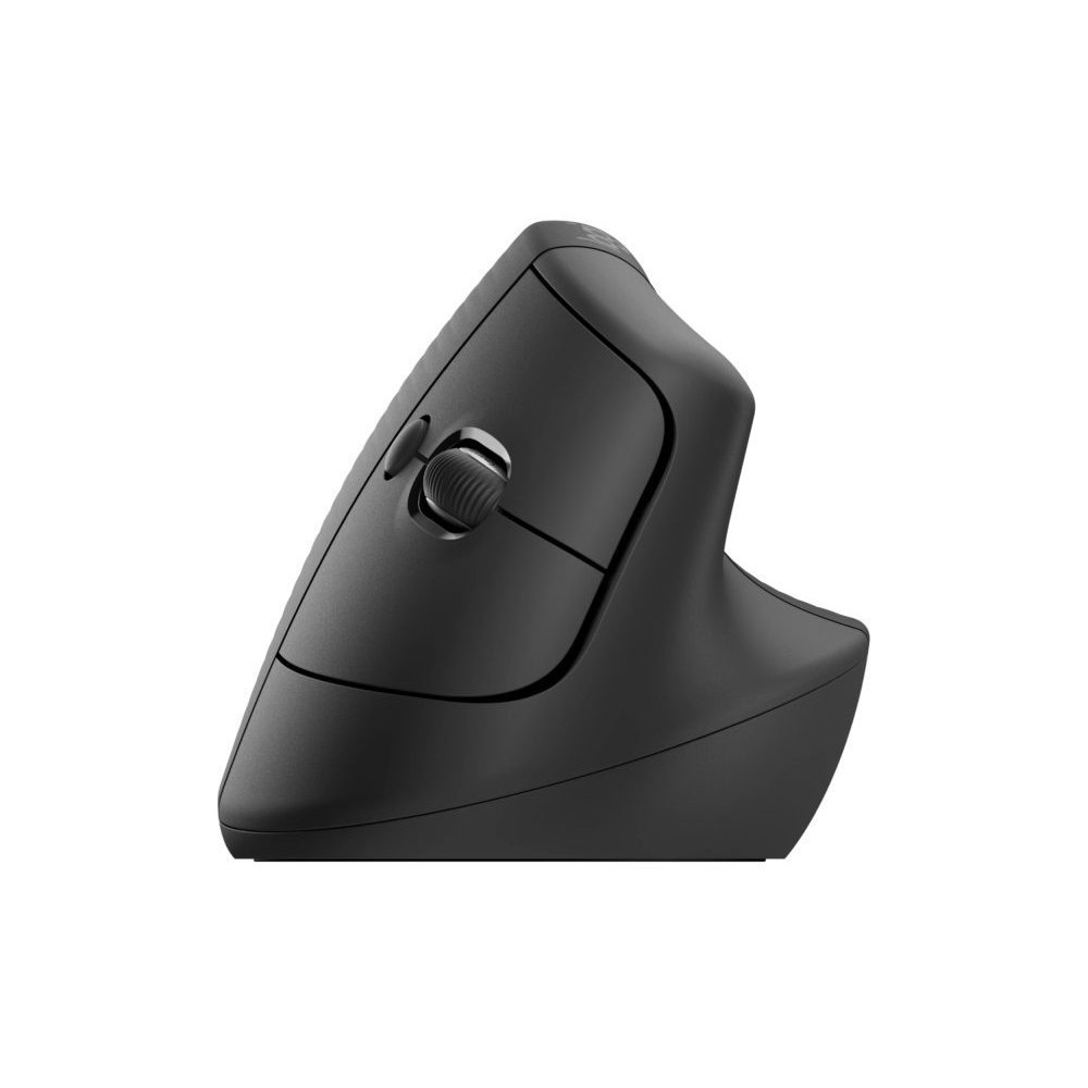 Logitech Lift Vertical Ergonomic Mouse - Ratón vertical - ergonómico - 6 botones - inalámbrico - 2.4 GHz Bluetooth - receptor de USB Logitech Logi Bolt - grafito - Imagen 9