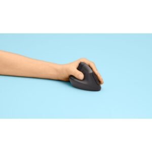 Logitech Lift Left Vertical Ergonomic Mouse - Ratón vertical - ergonómico - zurdo - 6 botones - inalámbrico - 2.4 GHz Bluetooth - receptor de USB Logitech Logi Bolt - grafito