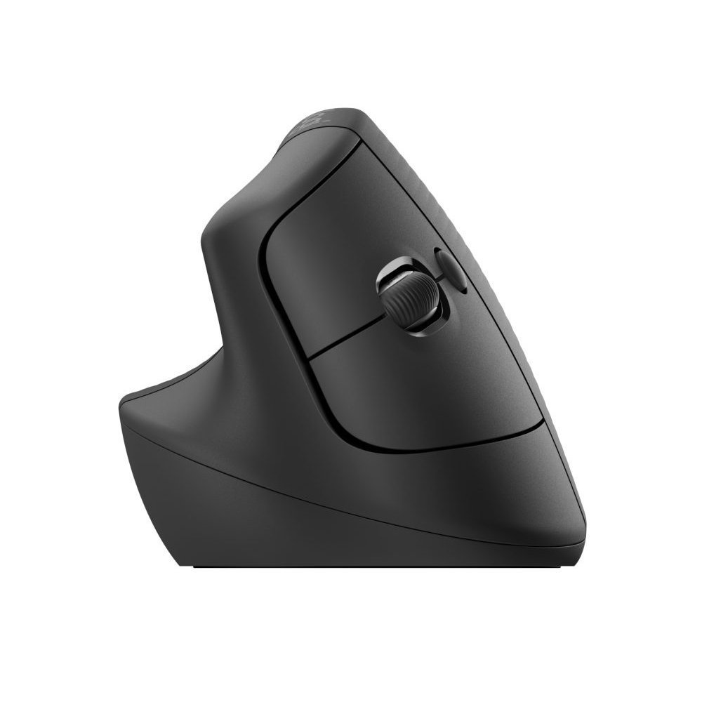 Logitech Lift Left Vertical Ergonomic Mouse - Ratón vertical - ergonómico - zurdo - 6 botones - inalámbrico - 2.4 GHz Bluetooth - receptor de USB Logitech Logi Bolt - grafito - Imagen 6