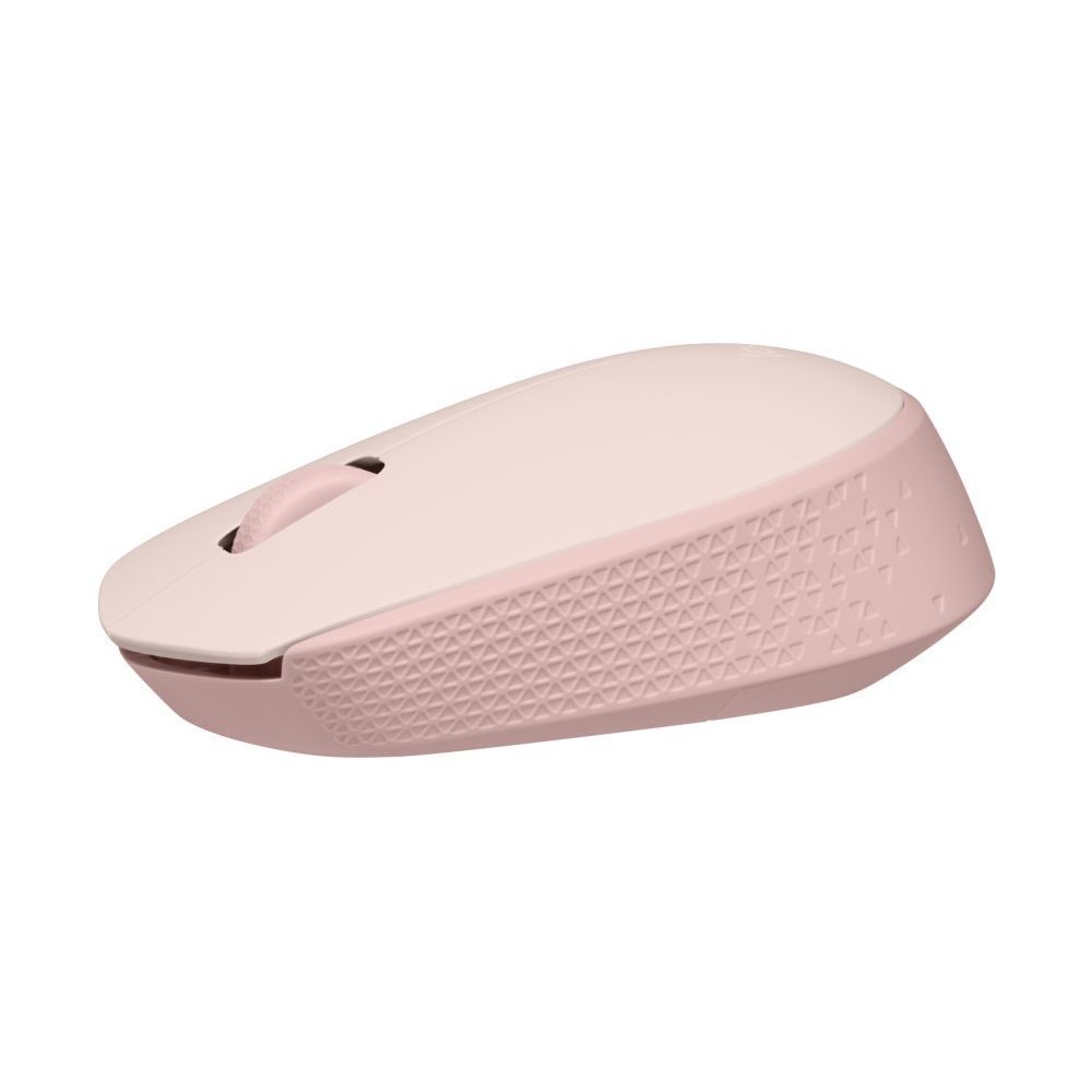 Logitech M170 Wireless Mouse Ambidextrous Rose - Ratón - diestro y zurdo - óptico - 3 botones - inalámbrico - 2.4 GHz - receptor inalámbrico USB - rosa