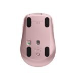 Logitech MX Anywhere 3S - Ratón - óptico - 6 botones - inalámbrico - Bluetooth - receptor de USB Logitech Logi Bolt - rosa