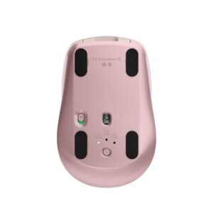 Logitech MX Anywhere 3S - Ratón - óptico - 6 botones - inalámbrico - Bluetooth - receptor de USB Logitech Logi Bolt - rosa