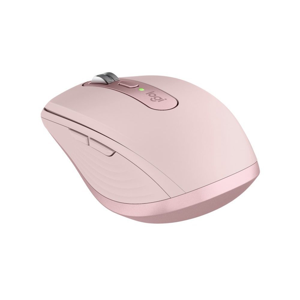 Logitech MX Anywhere 3S - Ratón - óptico - 6 botones - inalámbrico - Bluetooth - receptor de USB Logitech Logi Bolt - rosa - Imagen 3