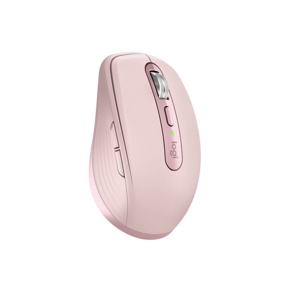 Logitech MX Anywhere 3S - Ratón - óptico - 6 botones - inalámbrico - Bluetooth - receptor de USB Logitech Logi Bolt - rosa - Imagen 7