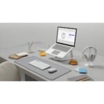 Logitech Pebble Mouse 2 M350s - Ratón - óptico - 3 botones - inalámbrico - Bluetooth - blanco