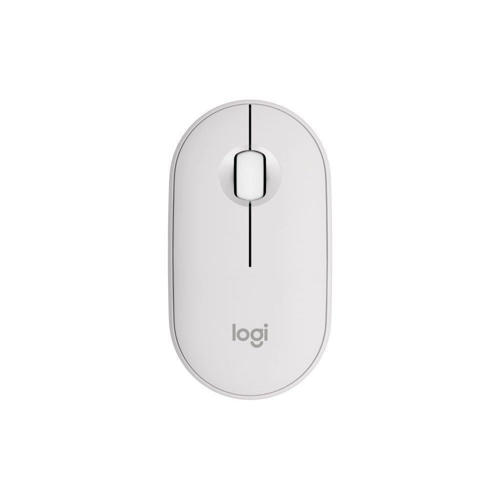 Logitech Pebble Mouse 2 M350s - Ratón - óptico - 3 botones - inalámbrico - Bluetooth - blanco - Imagen 3