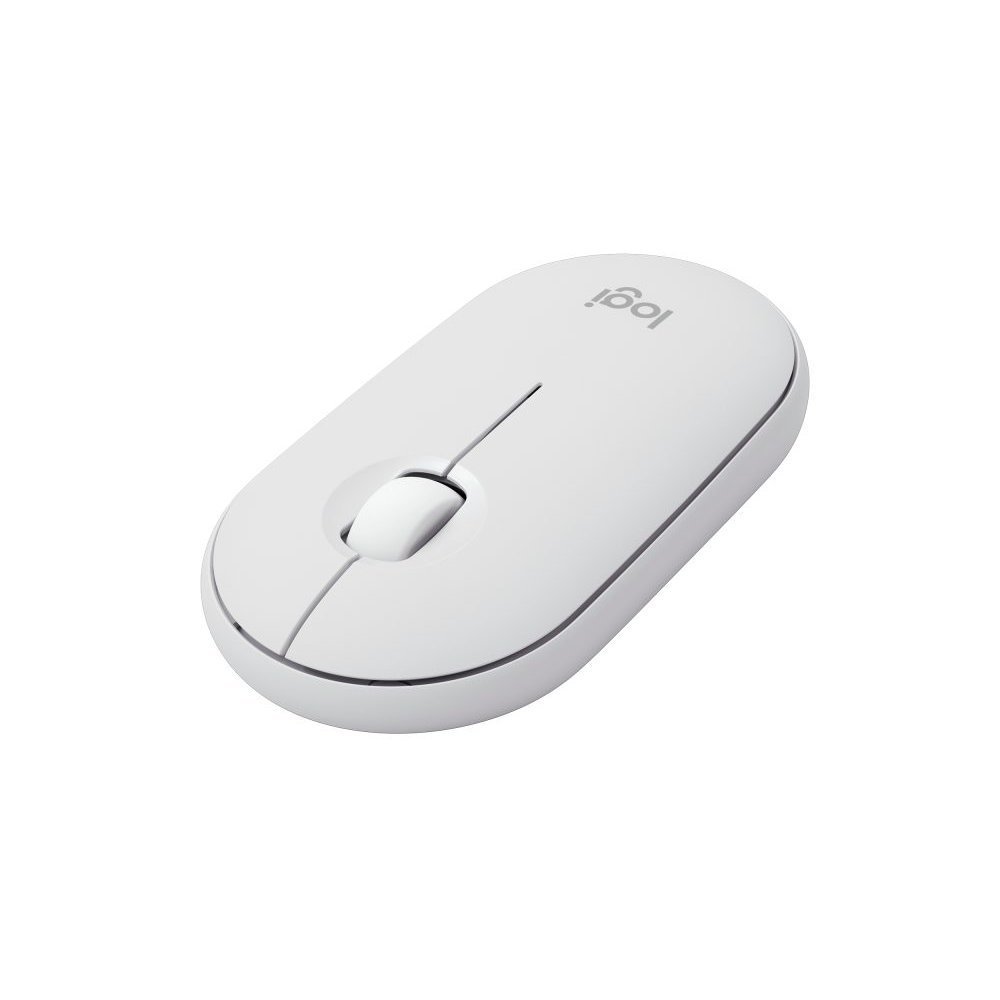 Logitech Pebble Mouse 2 M350s - Ratón - óptico - 3 botones - inalámbrico - Bluetooth - blanco - Imagen 6