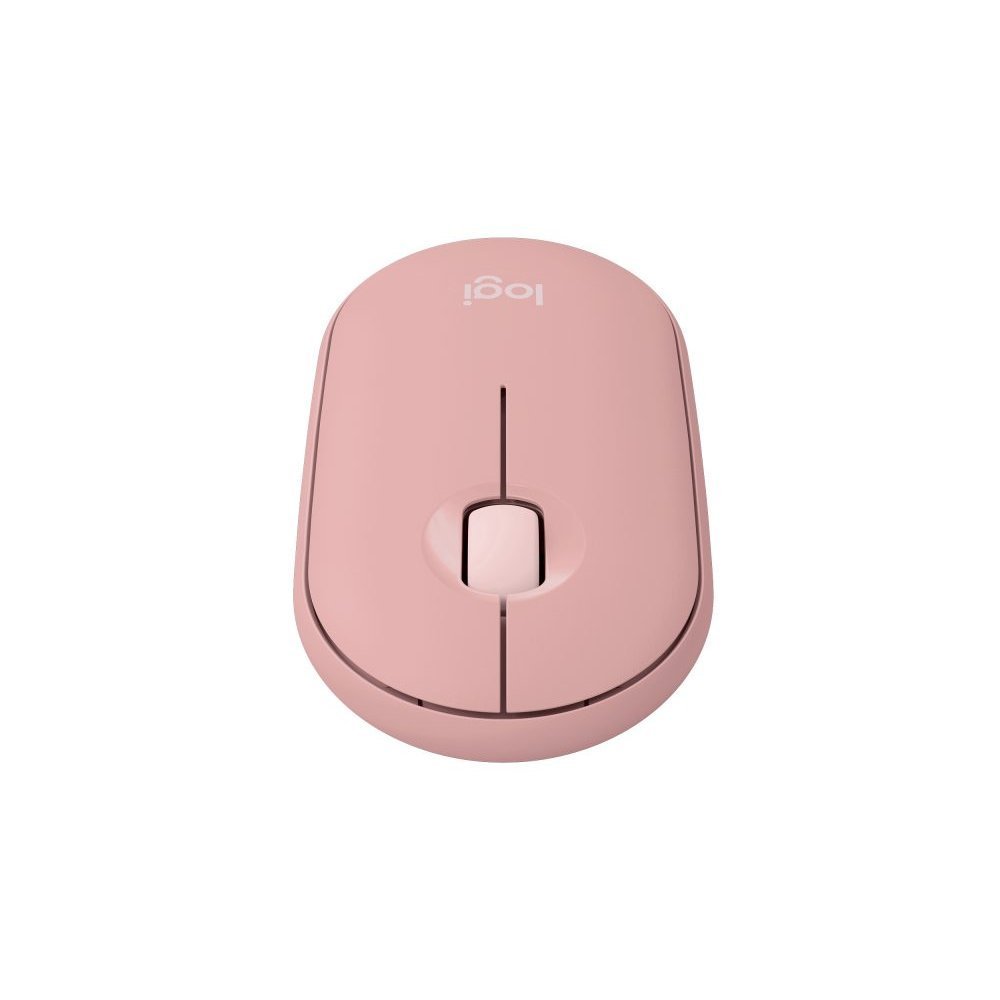 Logitech Pebble Mouse 2 M350s - Ratón - óptico - 3 botones - inalámbrico - Bluetooth - rosa - Imagen 2