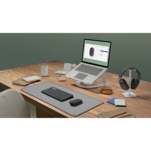 Logitech Pebble Mouse 2 M350s - Ratón - óptico - 3 botones - inalámbrico - Bluetooth - grafito
