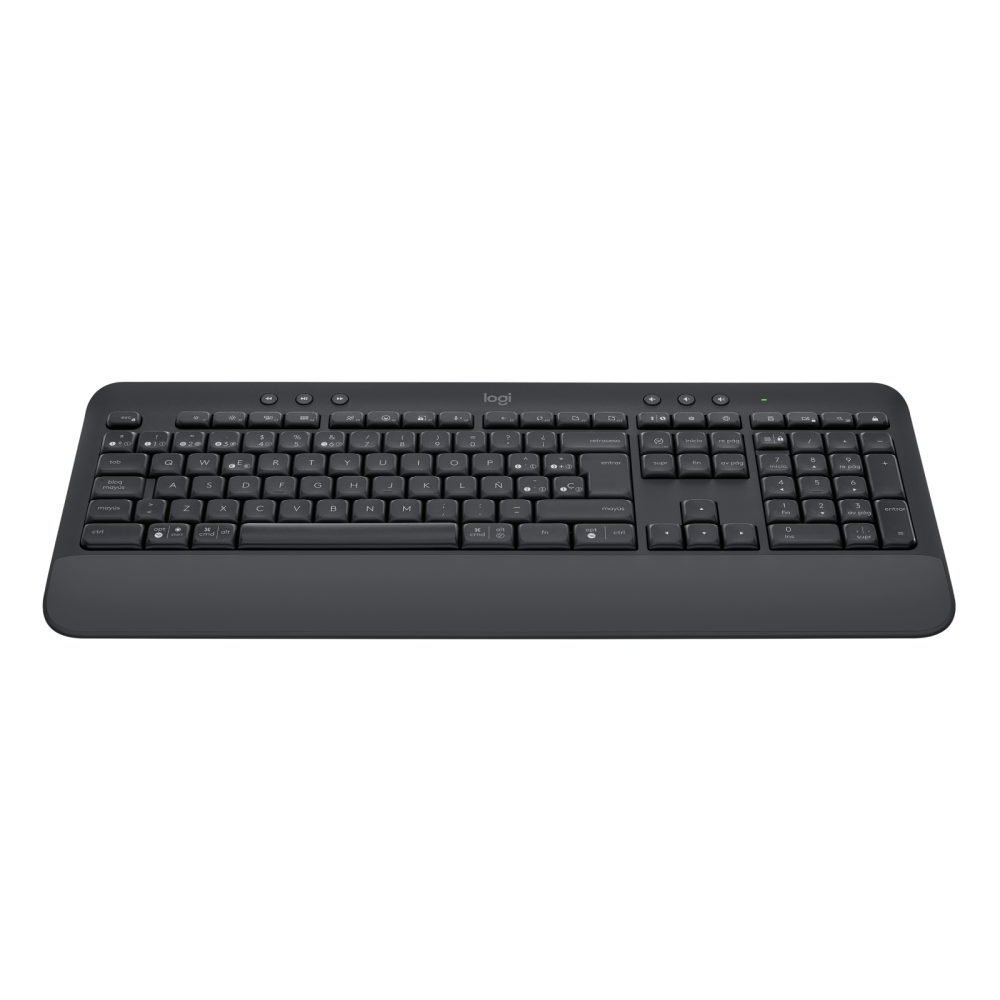 Logitech Signature K650 - Teclado - inalámbrico - Bluetooth 5.1 - QWERTY - Spanish - Grafito - Imagen 2