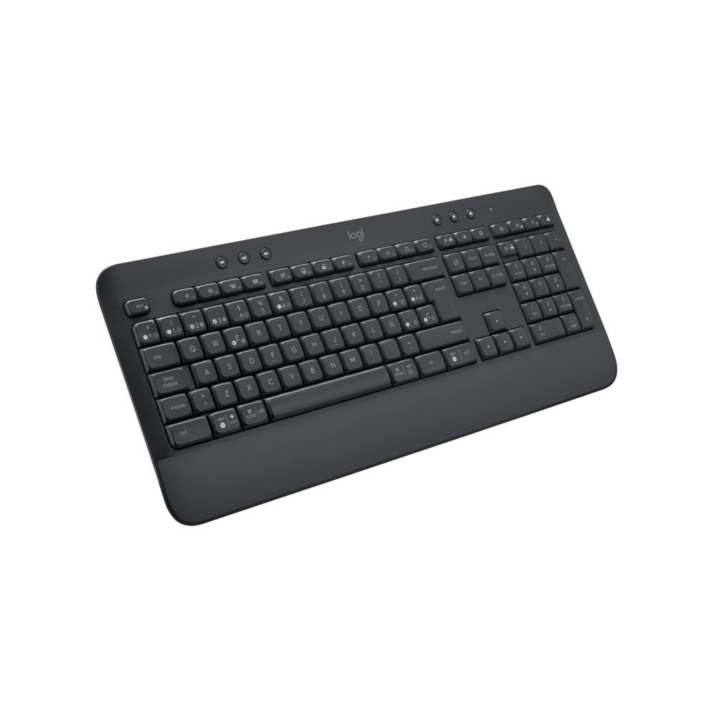 Logitech Signature K650 - Teclado - inalámbrico - Bluetooth 5.1 - QWERTY - Spanish - Grafito - Imagen 5