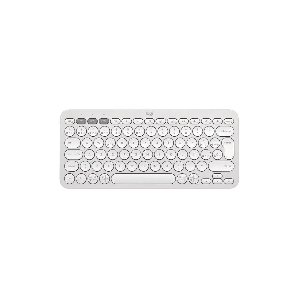 Logitech - Keyboard - Wireless - White - Imagen 2
