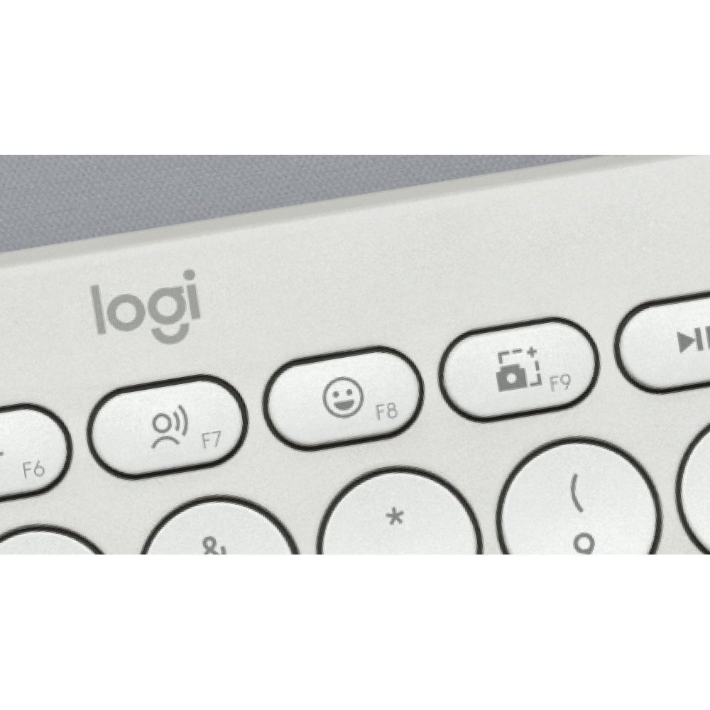 Logitech - Keyboard - Wireless - White - Imagen 3