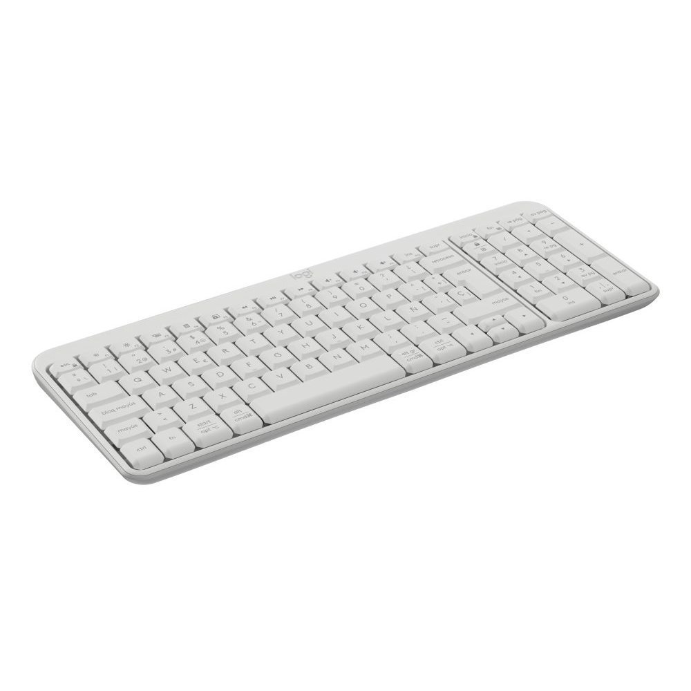 Logitech-K250 Compact Bluetooth Wireless Keyboard - Spanish Off-White - Imagen 3