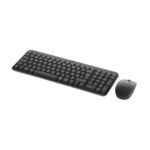 Logitech - MK250 Compact Bluetooth Wireless Combo - Spanish - Graphite
