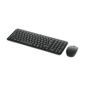 Logitech - MK250 Compact Bluetooth Wireless Combo - Spanish - Graphite