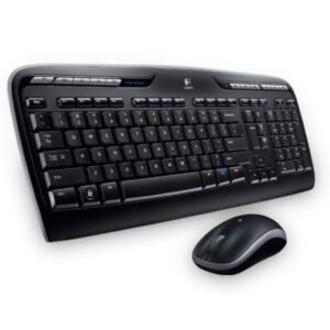 Logitech Wireless Desktop MK320 - Juego de teclado y ratón - inalámbrico - 2.4 GHz