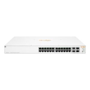 Switch Inteligente Aruba Instant On 1930 24G (24 Puertos, 4 SFP+, PoE de 370W, L2+)