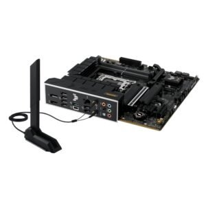 ASUS - TUF GMIG B760M-PLUS WIF II - Motherboard - Micro ATX - LGA1700 Socket - Intel B760 - para Core i9 / para Core i7 / para Core i5 / para Core i3 / para Celeron / para Pentium 4 - Intel HD Graphics