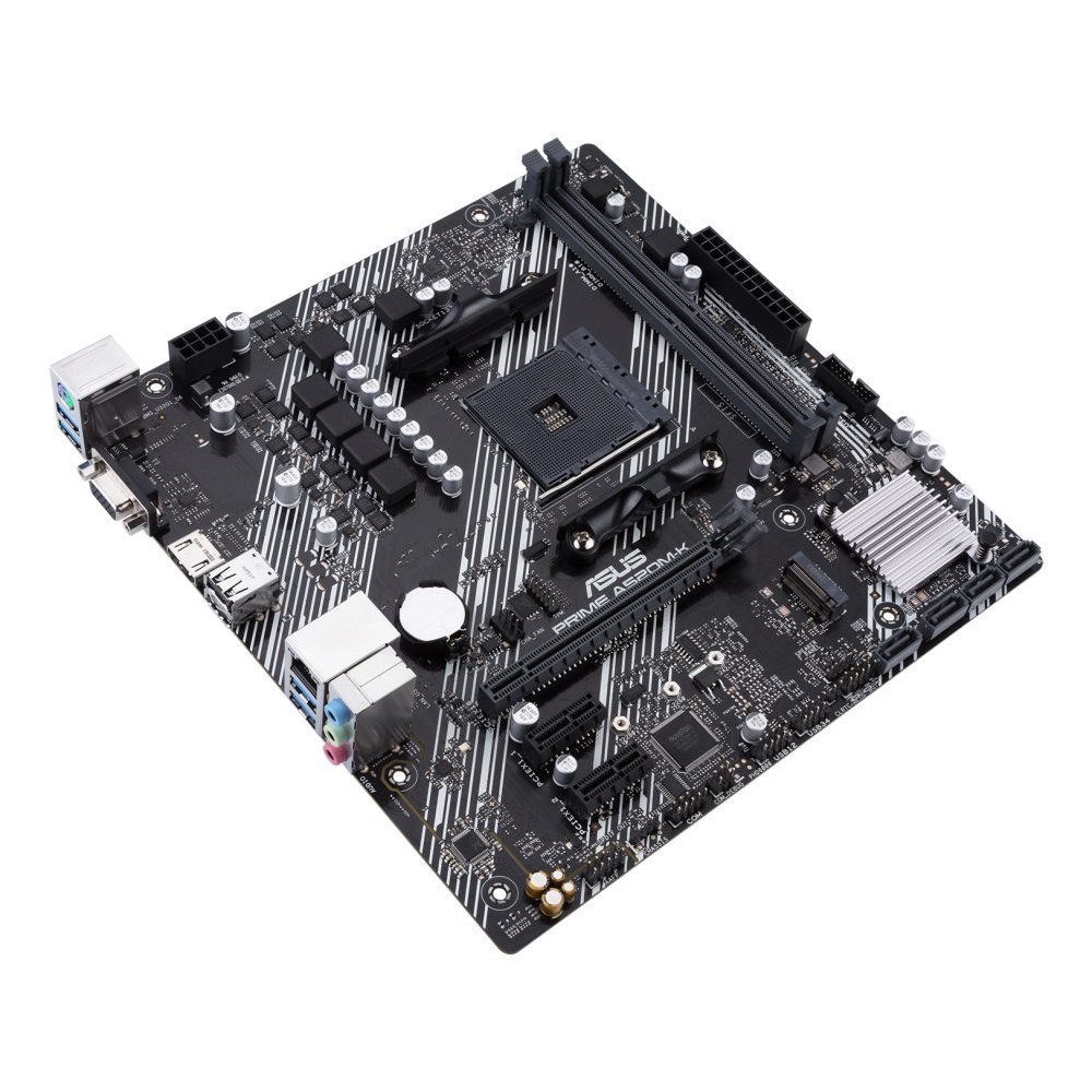 ASUS PRIME A520M-K - Placa base - micro ATX - Socket AM4 - AMD A520 Chipset - USB 3.2 Gen 1 - Gigabit LAN - Tarjeta gráfica (CPU necesaria) - HD Audio (8-canales) - Imagen 6