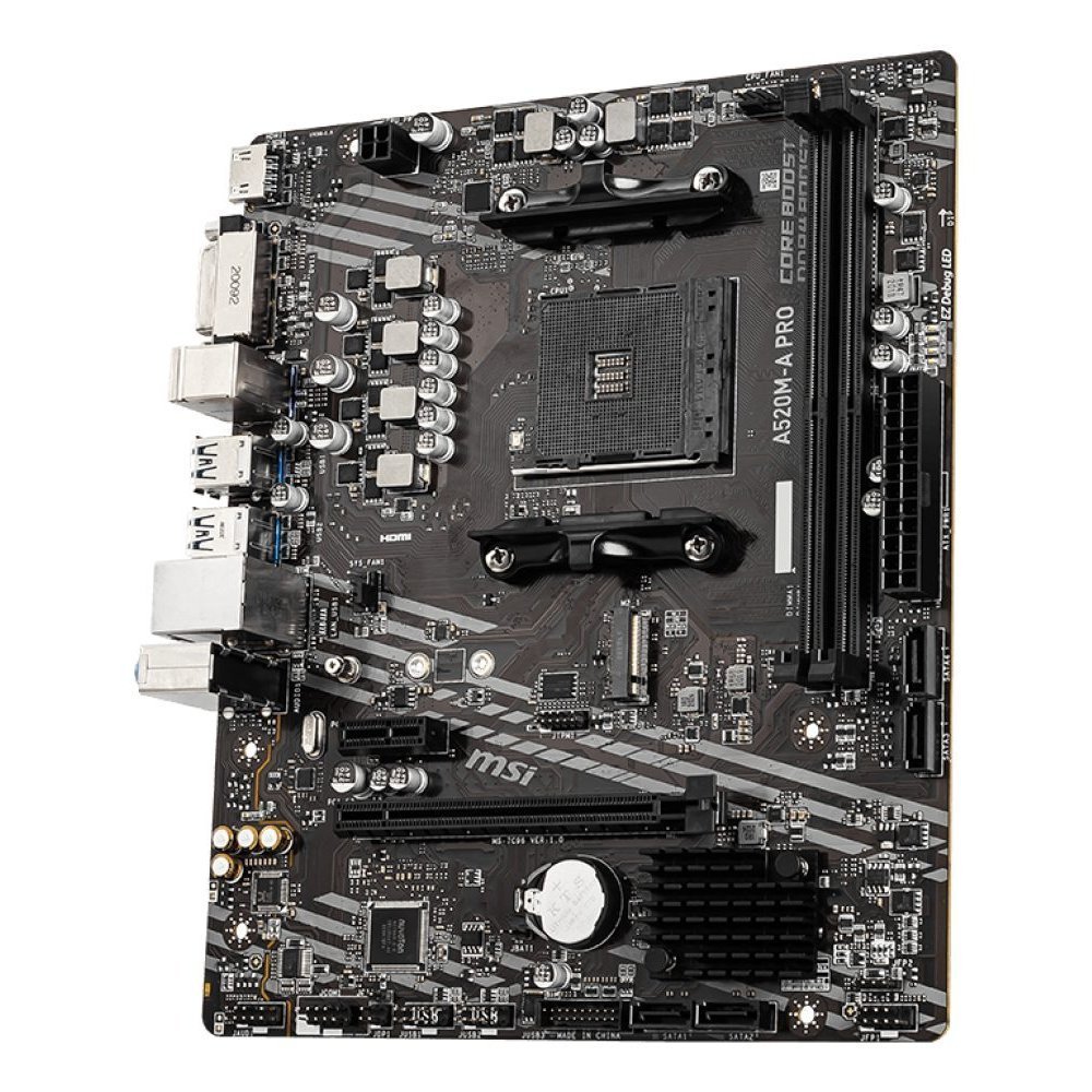 MSI - A520M-A PRO - Motherboard - Imagen 2