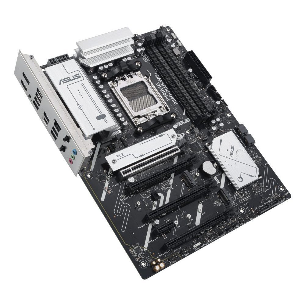 ASUS - PRIME B840-PLUS WIFI - Motherboard - ATX - Socket AM5 - AMD B840 - para Ryzen - Imagen 5