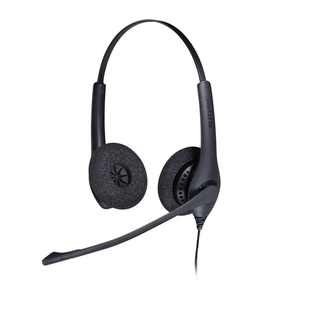 Jabra BIZ 1500 Duo - Headset - on-ear - wired - Quick Disconnect