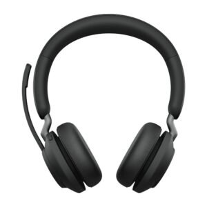 Jabra Evolve2 65 UC Stereo - Auricular - en oreja - Bluetooth - inalámbrico - USB-A - aislamiento de ruido - negro