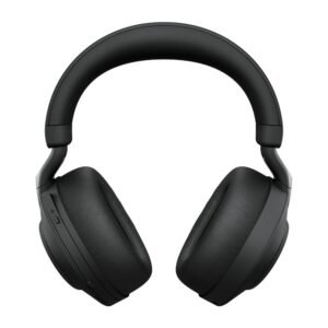 Jabra Evolve2 85 MS Stereo - Auricular - tamaño completo - Bluetooth - inalámbrico cableado - cancelación de sonido activo - conector de 35 mm - aislamiento de ruido - negro - Certificado para Equipos de Microsoft