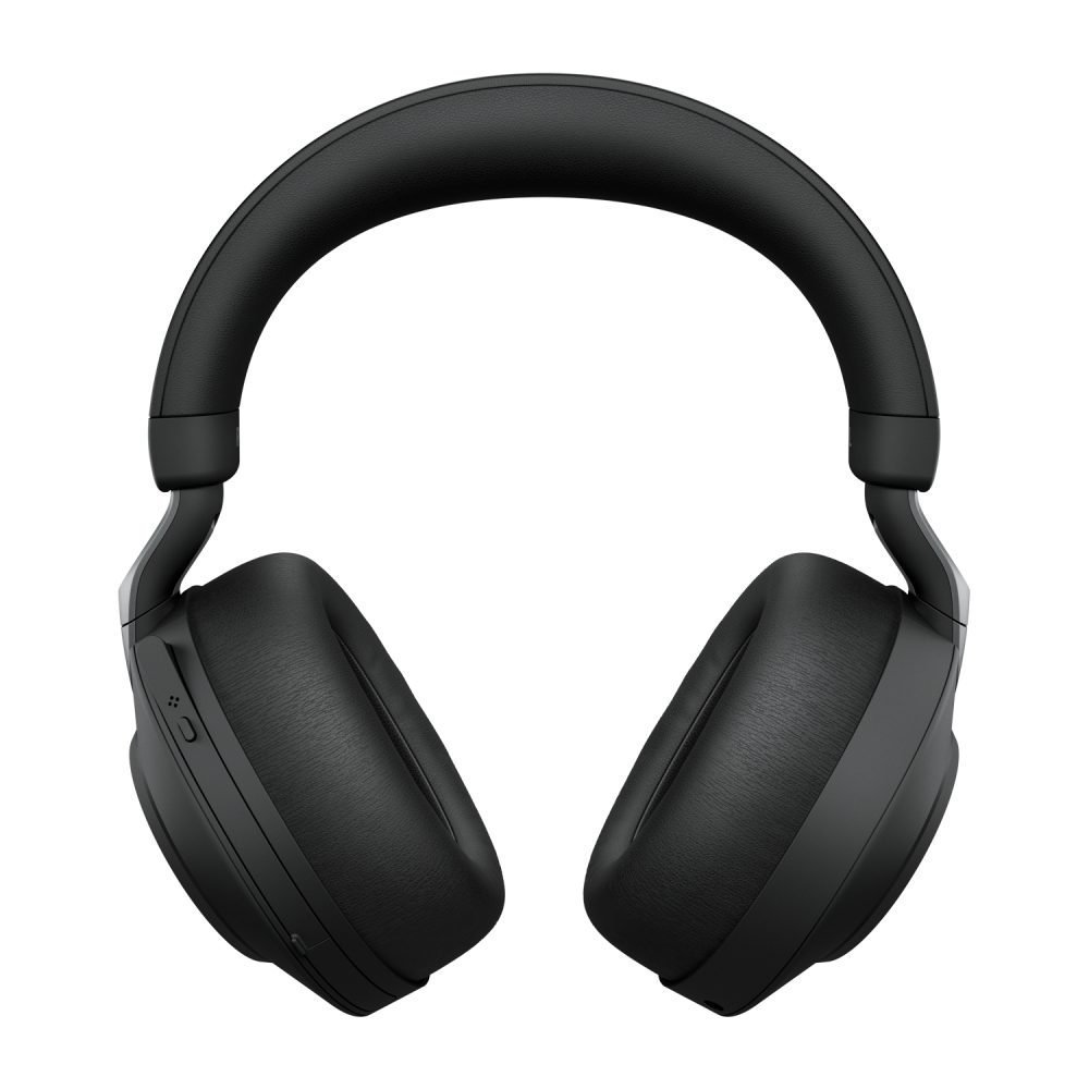 Jabra Evolve2 85 MS Stereo - Auricular - tamaño completo - Bluetooth - inalámbrico cableado - cancelación de sonido activo - conector de 35 mm - aislamiento de ruido - negro - Certificado para Equipos de Microsoft