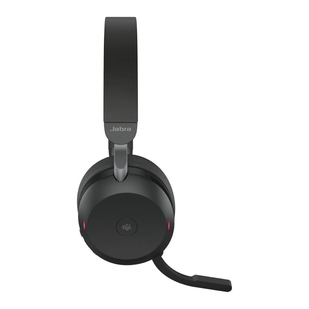 Jabra Evolve2 75 - Auricular - en oreja - Bluetooth - inalámbrico - cancelación de sonido activo - USB-A - aislamiento de ruido - negro - Certificado para Equipos de Microsoft - Imagen 2