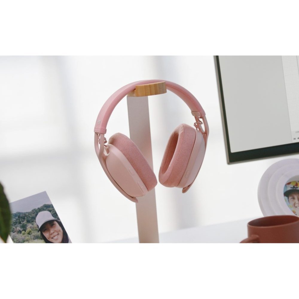 Logitech Zone Vibe 100 - Auricular - tamaño completo - Bluetooth - inalámbrico - rosa - Imagen 3
