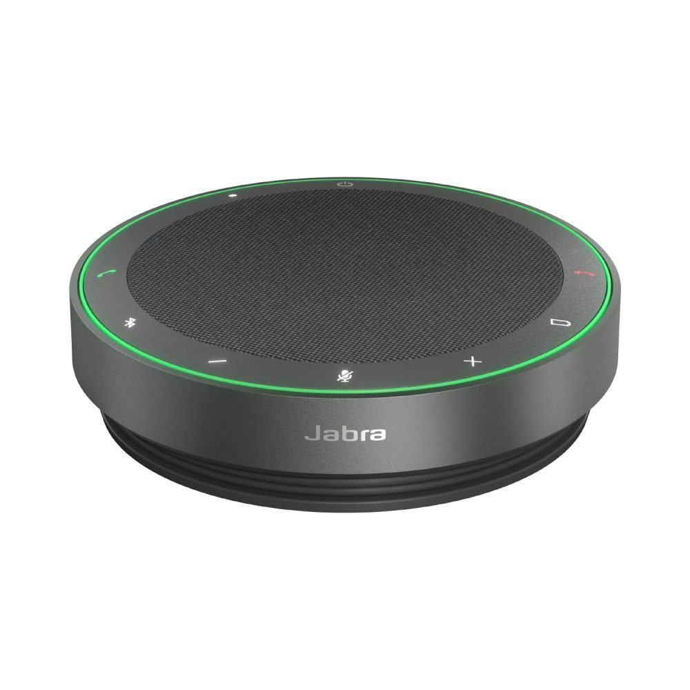 Jabra Speak2 75 UC - Altavoz manos libres - Bluetooth - inalámbrico - USB-A USB-C - gris oscuro - Certificado para salas de Zoom Certificado por Zoom Certificado por Alcatel-Lucent Certificado por Avaya Cisco Webex Certified Certificado por Unify Certific