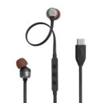 JBL TUNE 310C - Earphones with mic - in-ear - wired - USB-C - black