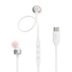 JBL TUNE 310C - Earphones with mic - in-ear - wired - USB-C - white