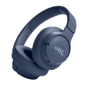 JBL TUNE 720BT - Headphones with mic - full size - Bluetooth - wireless - blue