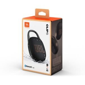 JBL Clip 5 - Speaker - for portable use - wireless - Bluetooth - App-controlled - 7 Watt - black