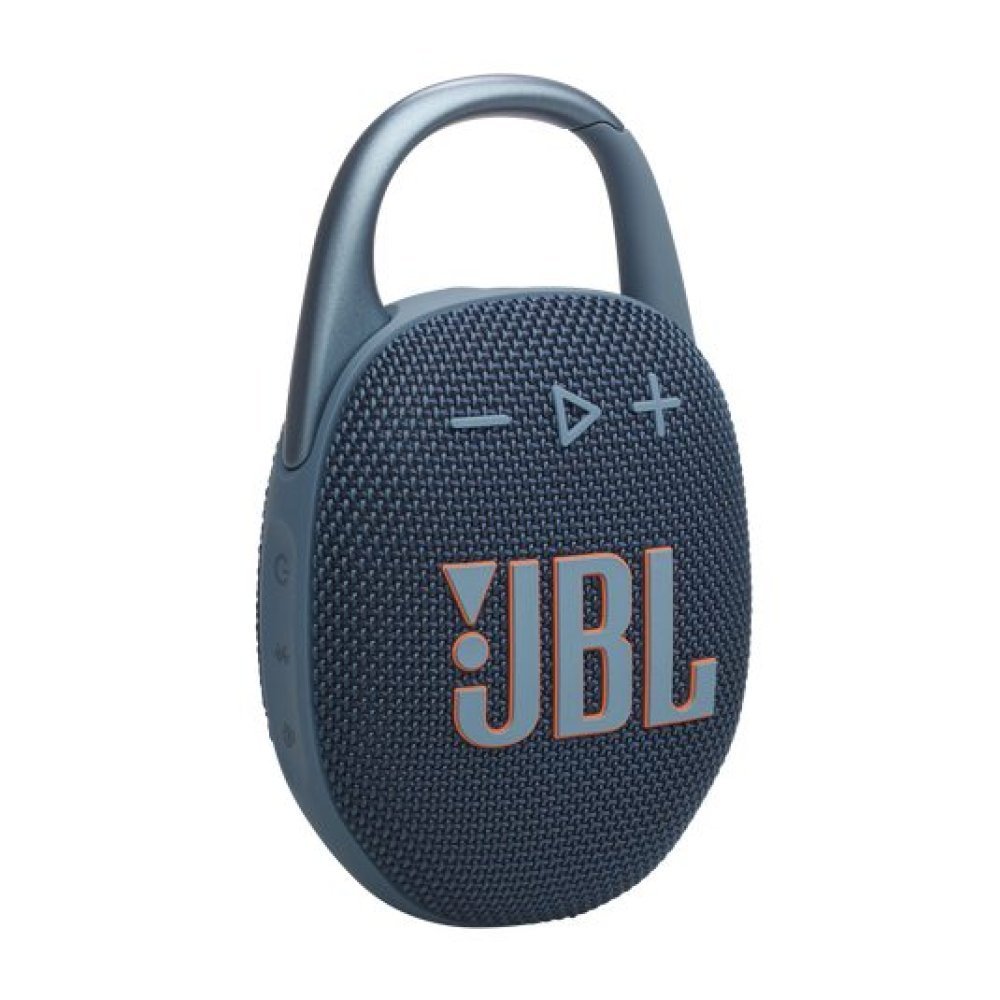 JBL Clip 5 - Speaker - for portable use - wireless - Bluetooth - App-controlled - 7 Watt - blue - Imagen 2