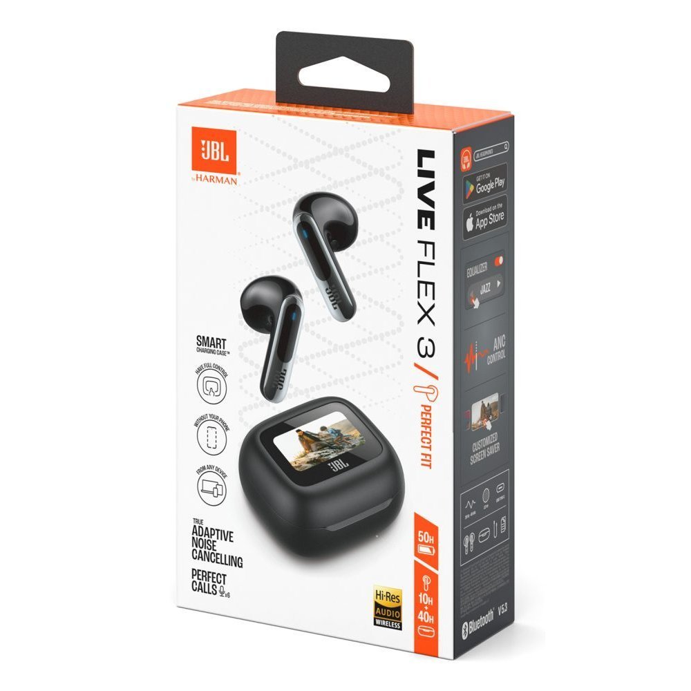 JBL LIVE - Flex 3 - Headphones - True wireless - Black - Imagen 4
