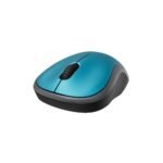 Logitech M185 - Ratón - diestro y zurdo - óptico - inalámbrico - 2.4 GHz - receptor inalámbrico USB - azul
