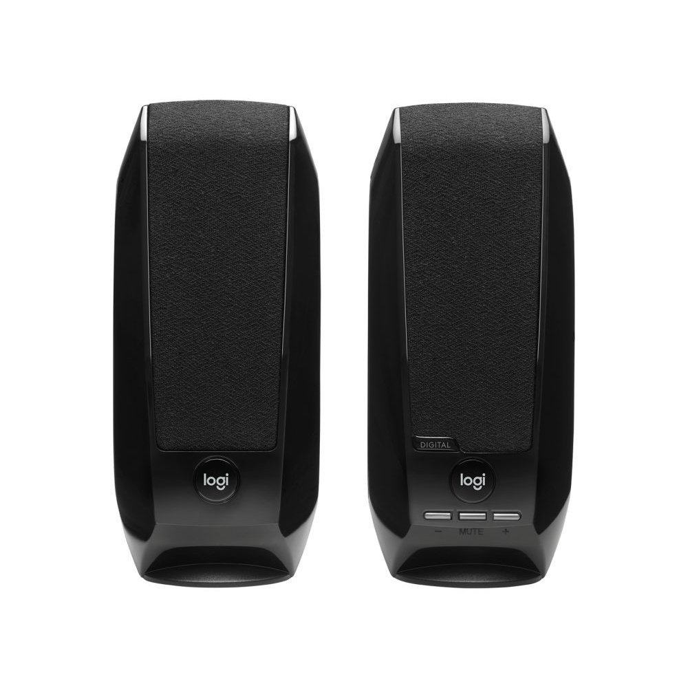 Logitech S150 Digital USB - Altavoces - para PC - USB - 1.2 vatios (Total) - negro