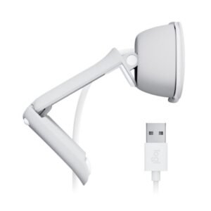 Logitech BRIO 100 - Webcam - color - 2 MP - 1920 x 1080 - 1080p 720p - audio - USB