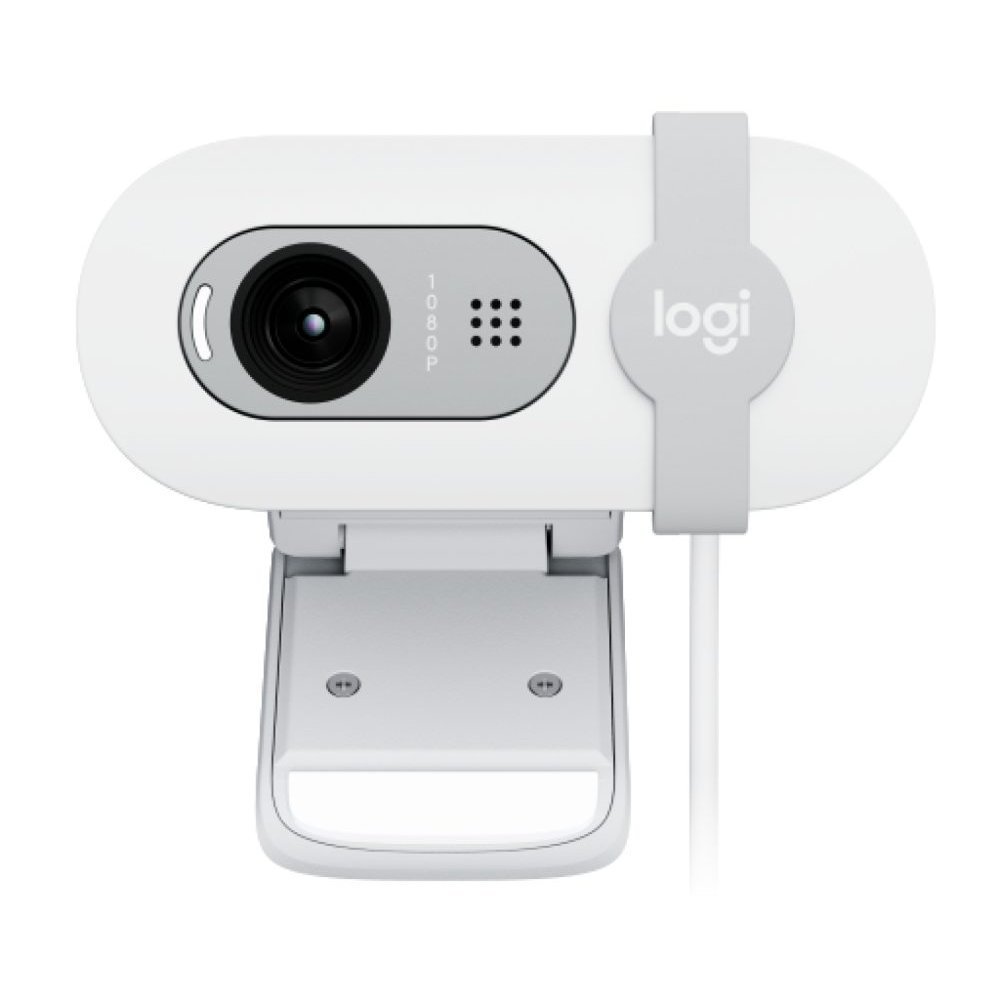 Logitech BRIO 100 - Webcam - color - 2 MP - 1920 x 1080 - 1080p 720p - audio - USB - Imagen 2