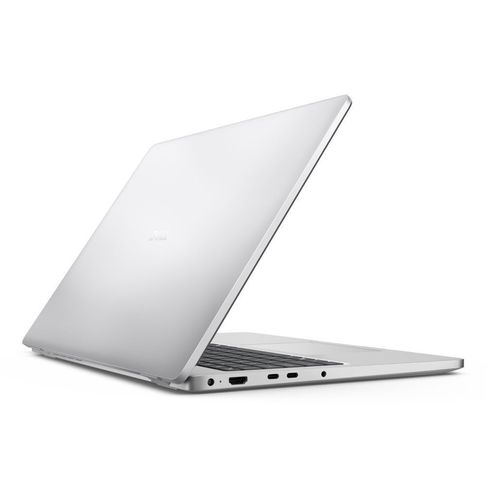 Dell Pro - Notebook - 16" - Intel Core Ultra 5 235UvPro / 4.9 GHz - 16 GB - DDR5 SDRAM - 512 GB SSD - None - Integrated Intel Graphics - Windows 11 Pro - Silver - Spanish - 3-year warranty - Imagen 5