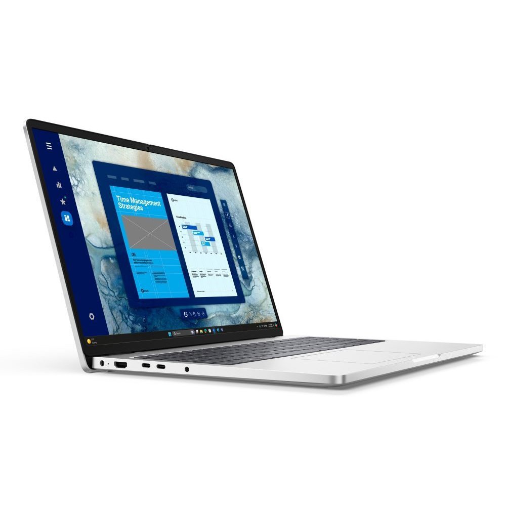 Dell Pro - Notebook - 16" - Intel Core Ultra 5 235UvPro / 4.9 GHz - 16 GB - DDR5 SDRAM - 512 GB SSD - None - Integrated Intel Graphics - Windows 11 Pro - Silver - Spanish - 3-year warranty - Imagen 8